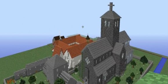 Studenter har gjenskapt Oslo rundt 1300-tallet i «Minecraft»