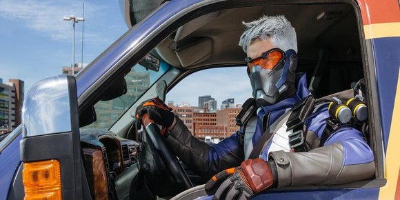 Det gikk ikke så bra da «Overwatch»-bilen skulle kjøre folk hjem fra PAX East