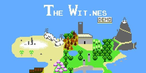 Her er NES-utgaven av «The Witness»
