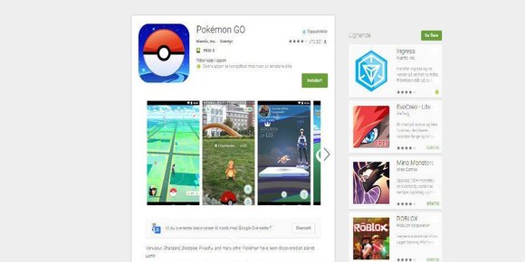 Nå er «Pokémon Go» offisielt ute for Android i Norge