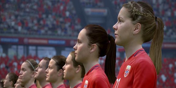 Her er de norske landslagsjentene i «FIFA»