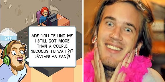 PewDiePie-spillet rett til topps