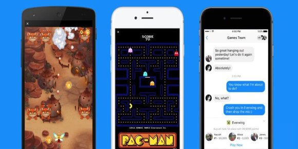 Nå kan du spille «Pac-Man» og «Space Invaders» i Facebook Messenger