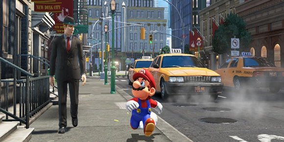 Se Super Mario besøke vår verden