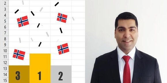 Norge tok sølv i VM i Excel
