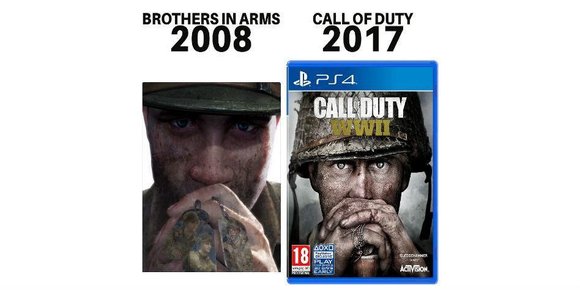 Gearbox-sjefen anklager «Call of Duty: WWII» for plagiat