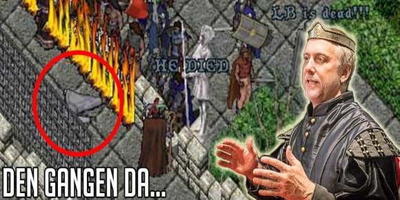 Den gangen da... spillutvikler og udødelig hersker Lord British ble snikmyrdet av en halvnaken kiltgubbe under en tale holdt i «Ultima Online»