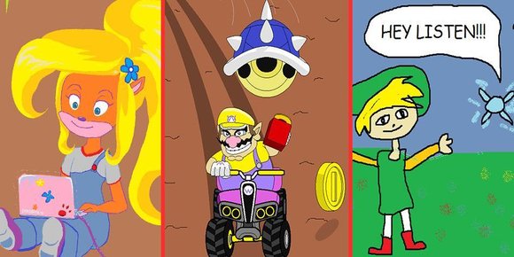 Her er bidragene til Paint-konkurransen!