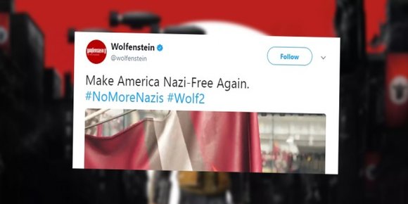 «Wolfenstein»-tweet fikk nazi-sympatisører til å se rødt