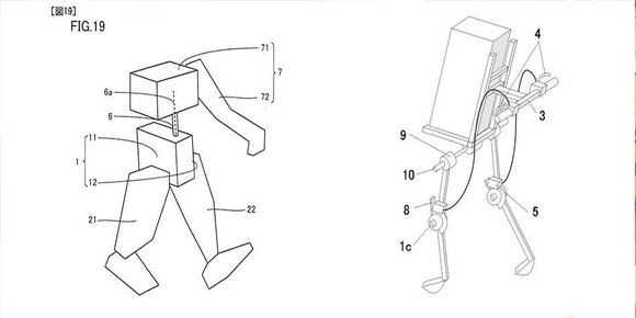 Nintendo har tatt patent på robotføtter som går av seg selv