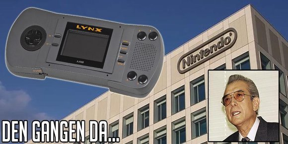 Den gangen da... Atari Lynx-skaperne pitchet prototypen så intenst for Nintendo-sjef Hiroshi Yamauchi at de ble kastet ut av hovedkvarteret