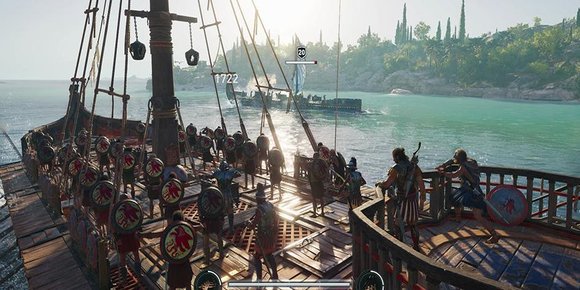 Her er et par knipper med «Assassin's Creed Odyssey»-skjermbilder