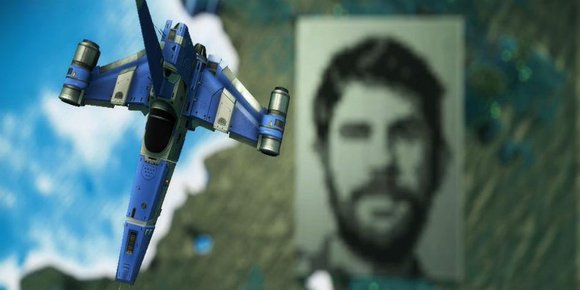 Gjenskapte ansiktet til «No Man’s Sky»-skaperen på en planet