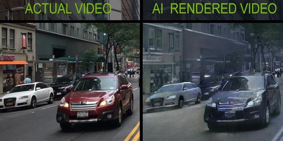 Nvidias nye selvlærende AI-system produserer virtuelle byer basert på videoer