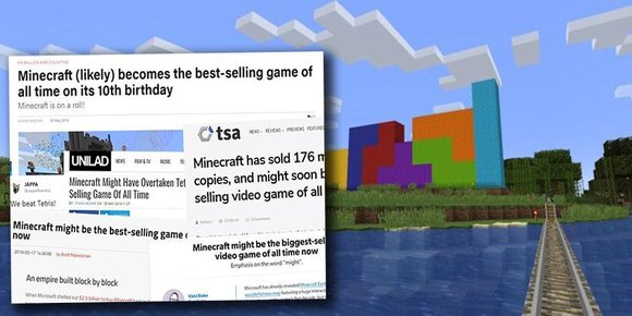 Nei, «Minecraft» er ikke det bestselgende spillet noensinne