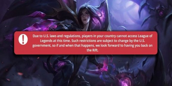 Amerikanske myndigheter har innført sanksjoner mot «League of Legends»-spillere i Iran og Syria
