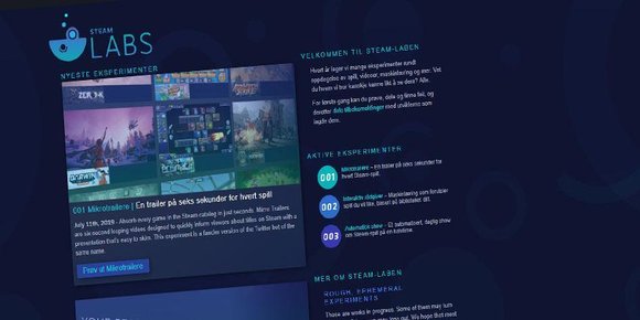 Nå kan du være med på redesignet av Steam