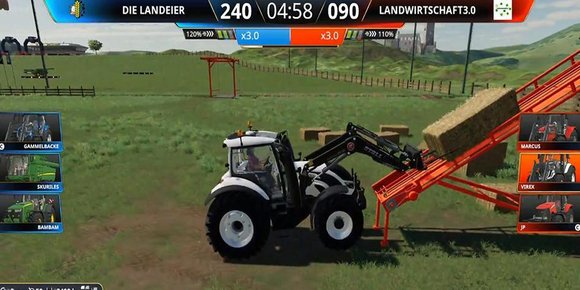 Den første turneringen i «Farming Simulator»-ligaen er unnagjort