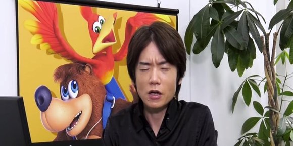 «Smash»-sjefen med takk til Microsoft under Nintendo Direct-sendingen