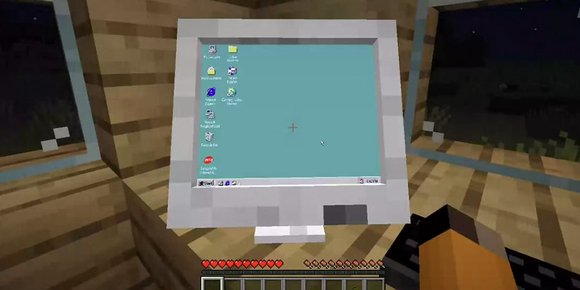 Har lagd en fullt fungerende Windows-maskin inne i «Minecraft»
