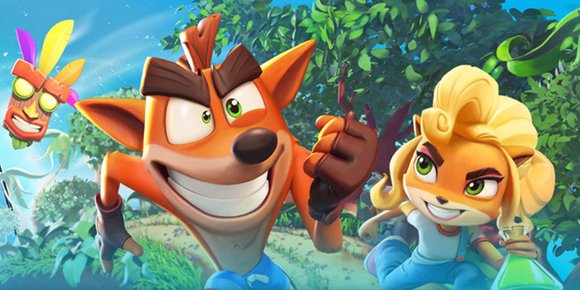Nå kommer «Crash Bandicoot» til mobiltelefoner