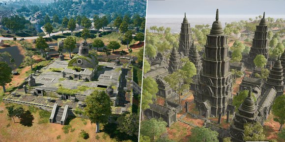 Har pusset opp Sanhok i «PUBG»
