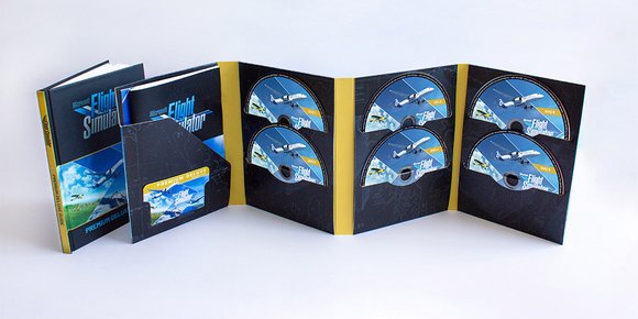 «Microsoft Flight Simulator» kommer på ti dvd-plater