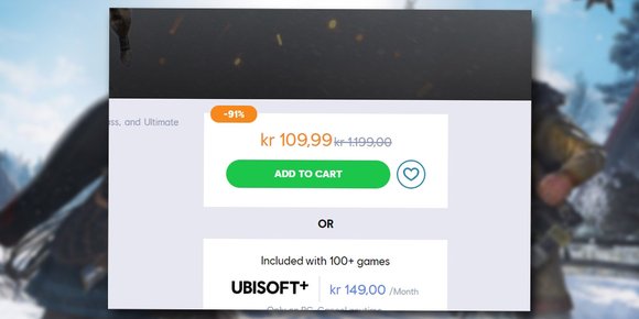 Ubisoft har lagt ut «Assassin's Creed Valhalla» til en tidel av prisen