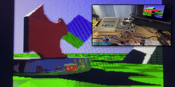 Har fått til full ray tracing på Super Nintendo