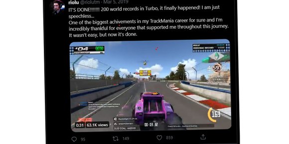 Juksebombe i «Trackmania»-miljøet 