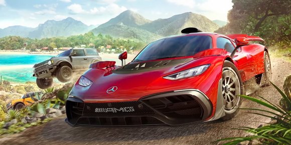 Se åtte minutter med «Forza Horizon 5»-galskap