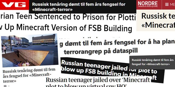 Nei, en tenåring ble ikke dømt til fengsel for «Minecraft-terror»