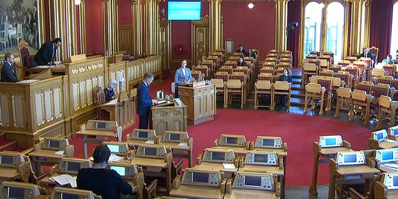 Stortinget stemte over dataspillspørsmål