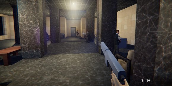 Hmm, hvilket spill minner «Agent 64» om?