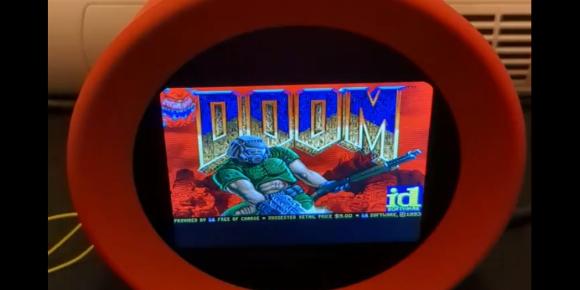 Jepp, «Doom» kjører på Nintendos vekkerklokke