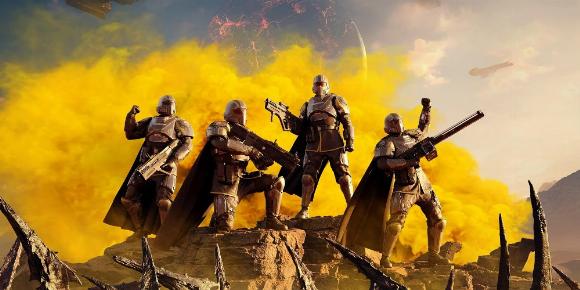 Lager film basert på «Helldivers II»