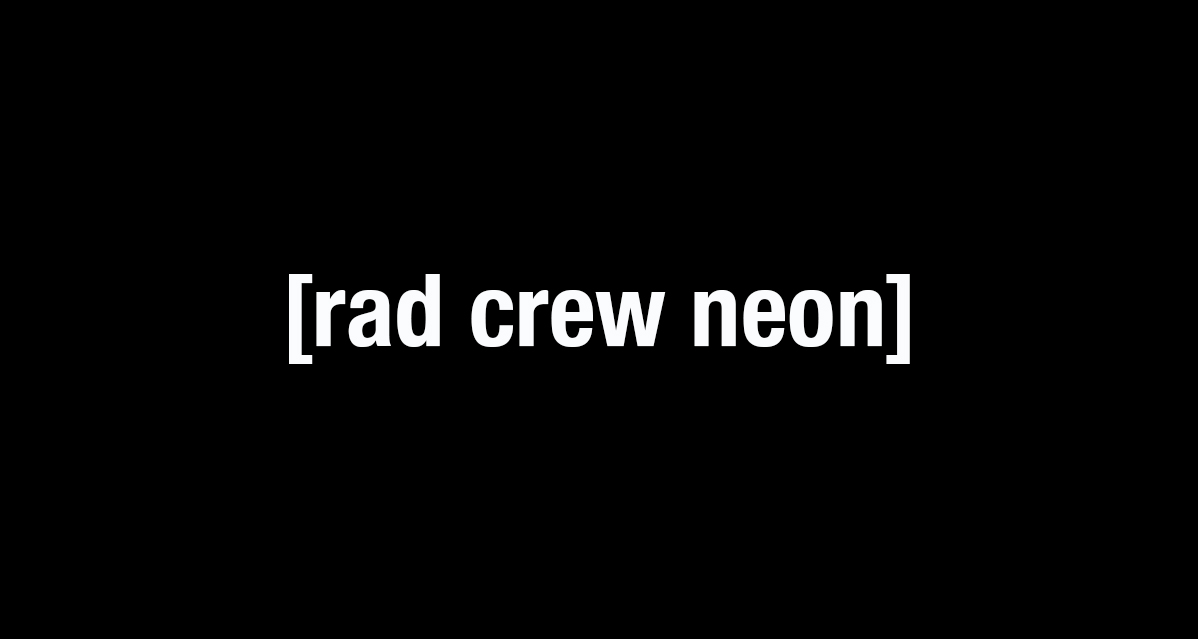 Rad Crew Neon S11E06: Tegnefilmserier for voksne