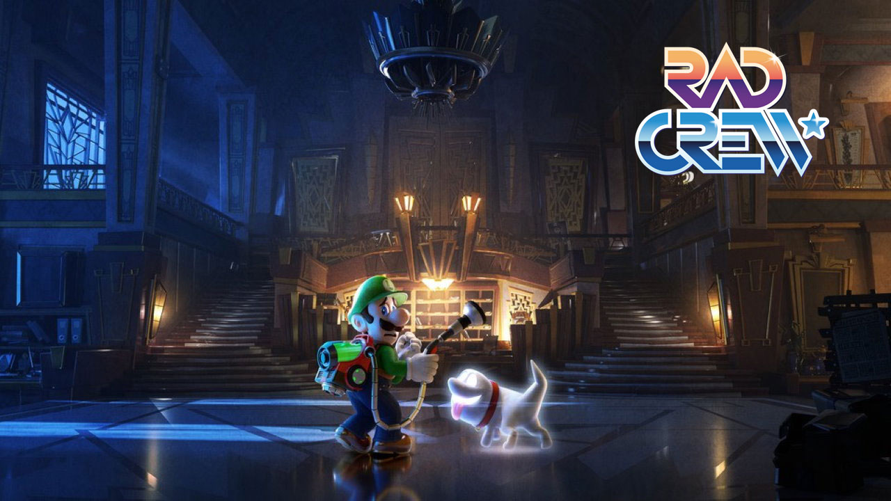 Rad Crew S18E19: Luigi's Mansion, Ring Fit Adventure, parodi-spill og WWE2K20