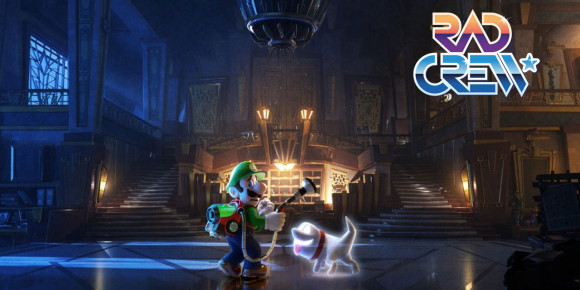 Rad Crew S18E19: Luigi's Mansion, Ring Fit Adventure, parodi-spill og WWE2K20