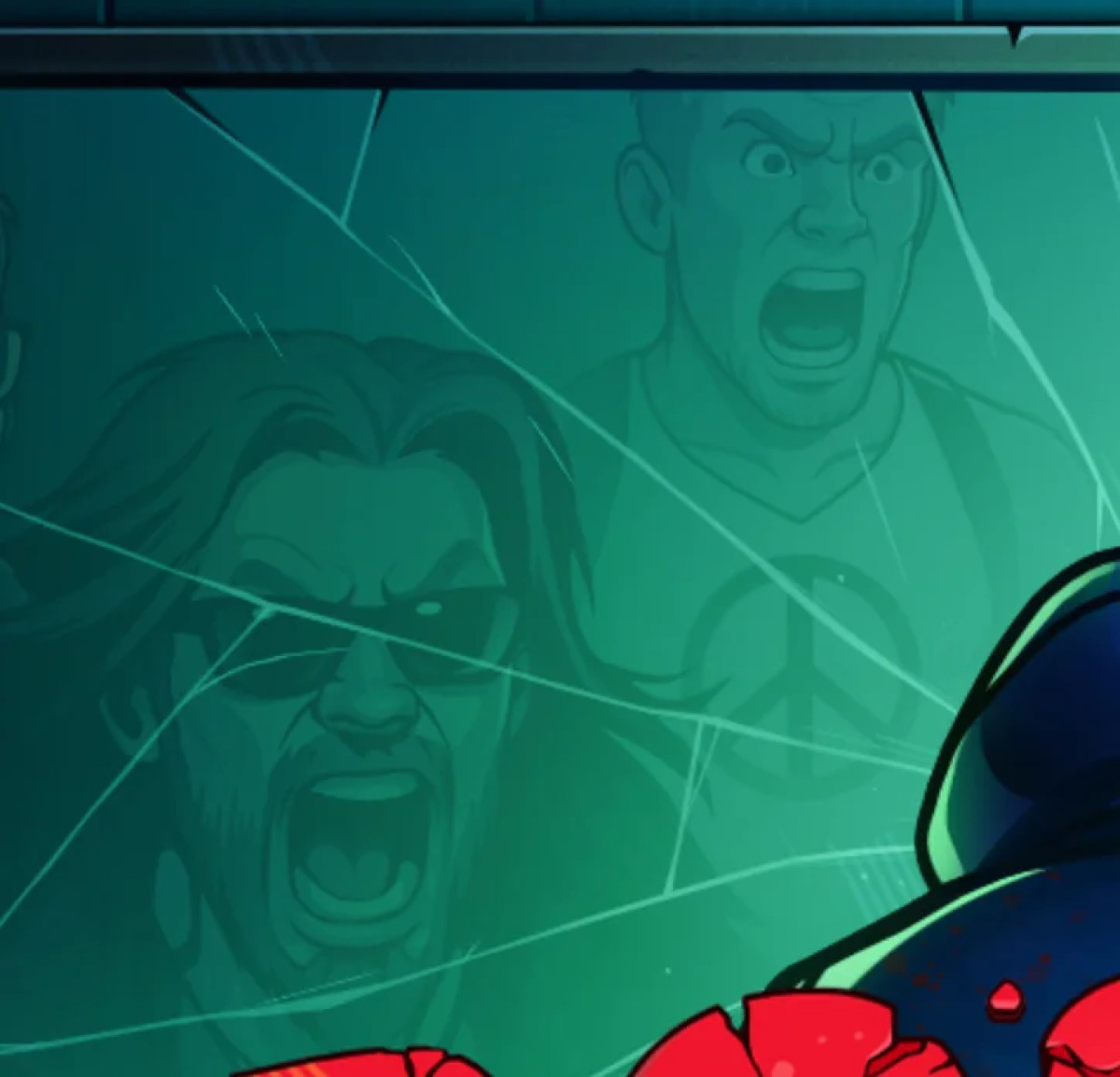 Som for eksempel denne bakgrunnen til spillets logo.