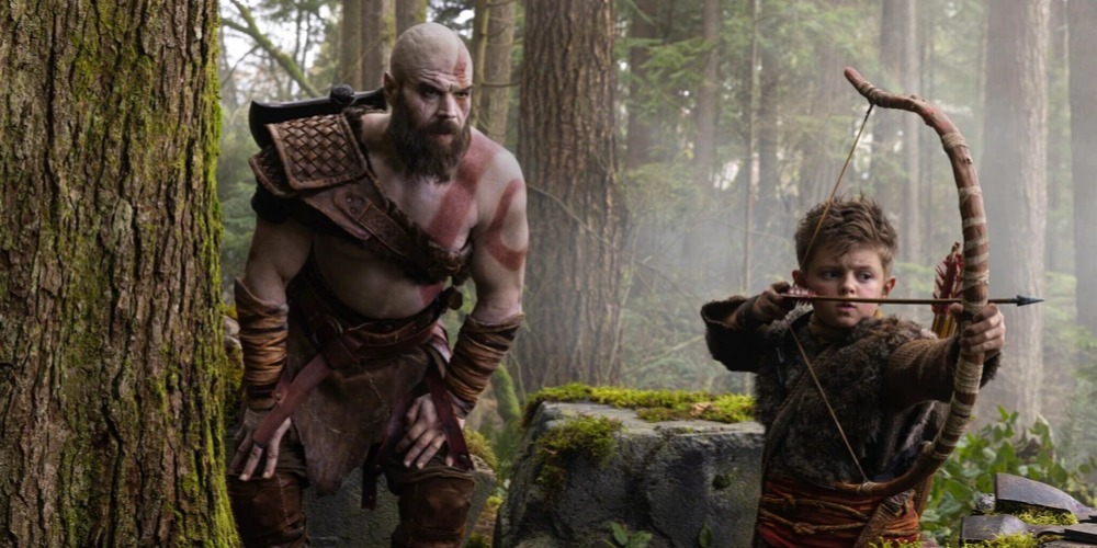 Her er det første bildet fra «God of War»-serien
