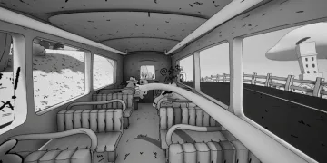 Klask til slitsomme passasjerer i «Thank You Bus Driver»